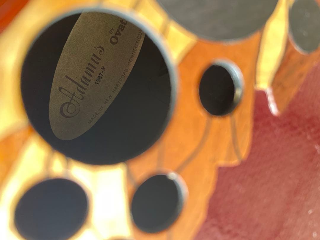 最終値下げ！！特注スーパーアダマス 1587-X　Ovation Adamas