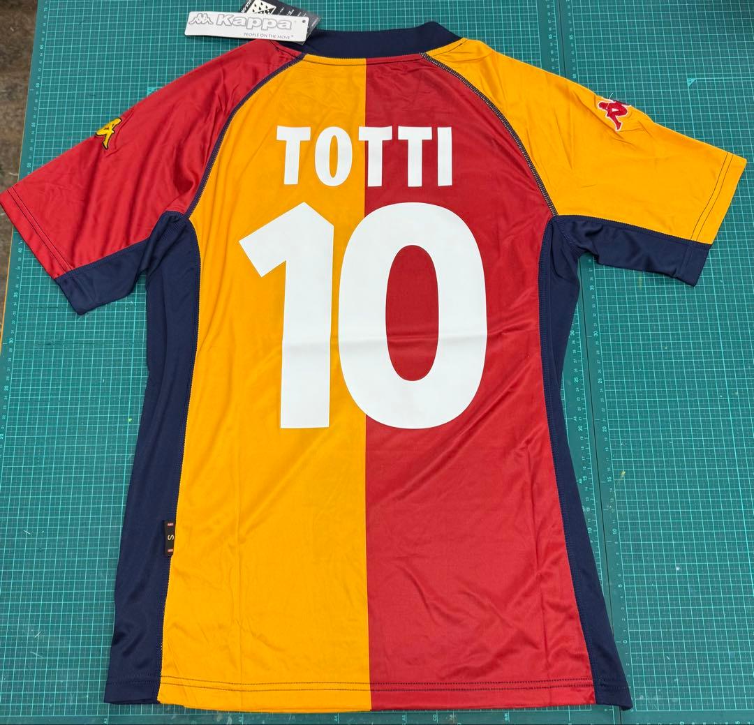 ASローマ ユニフォーム　01/02 チャンピオンズリーグ　トッティ　セリエA