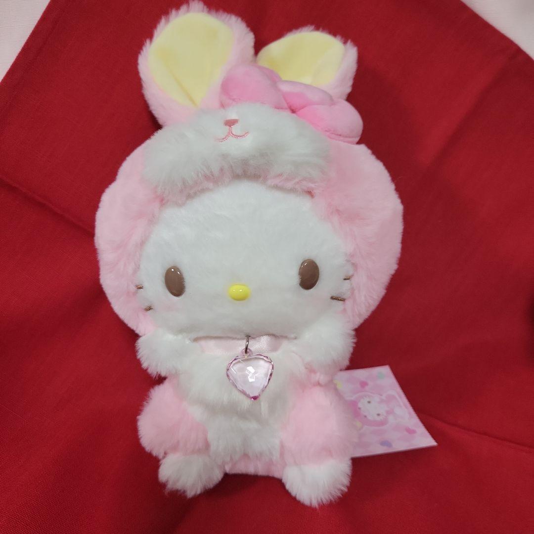 ふわふわ スノーデザイン ポチャッコ・フェアリーラビット キティ ぬいぐるみ