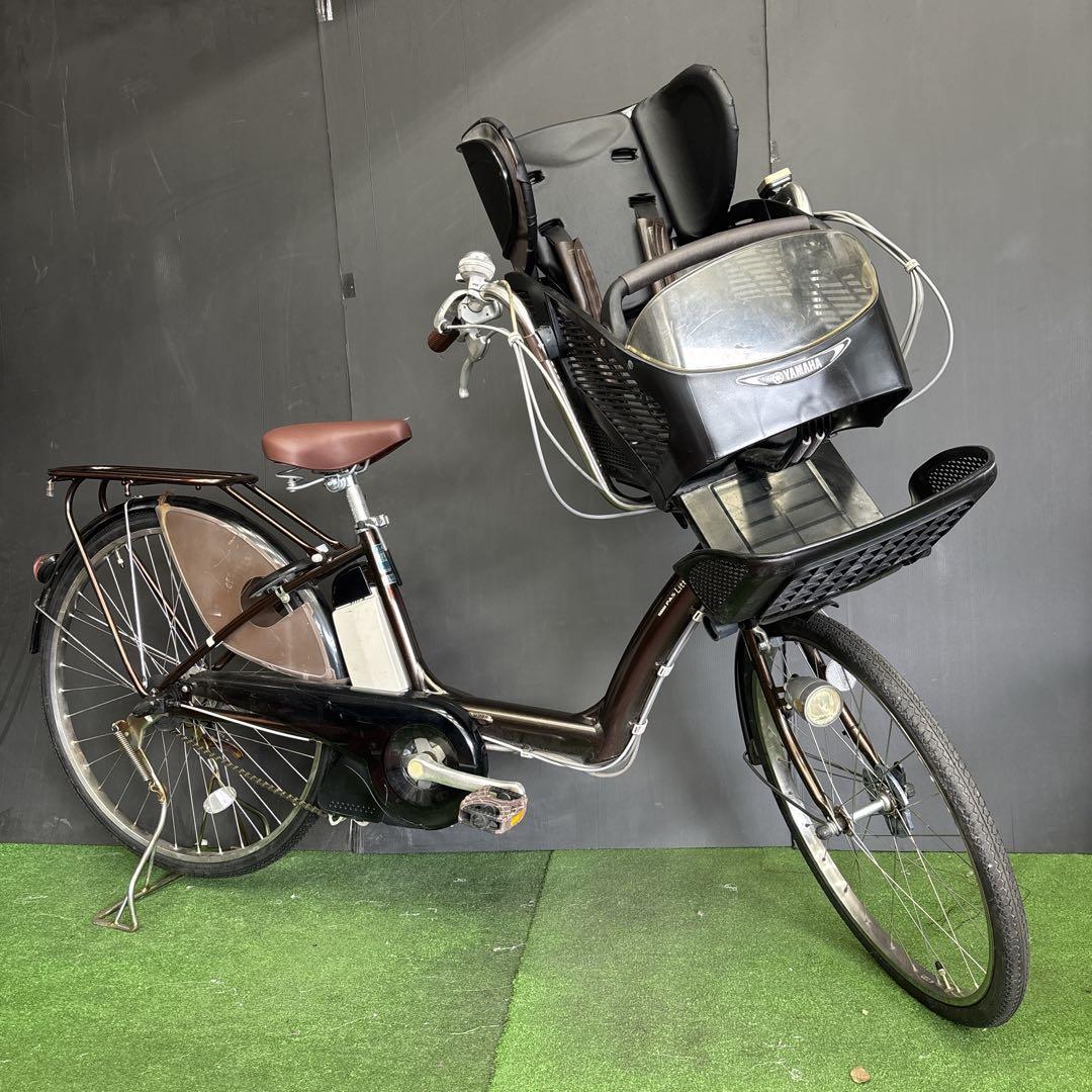 電動自転車 YAMAHA PAS Little more 3人乗り対応　26★