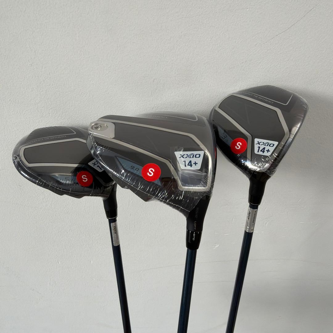 新品　XXIO14+ ゼクシオ3本セット　ドライバー 3W 5W