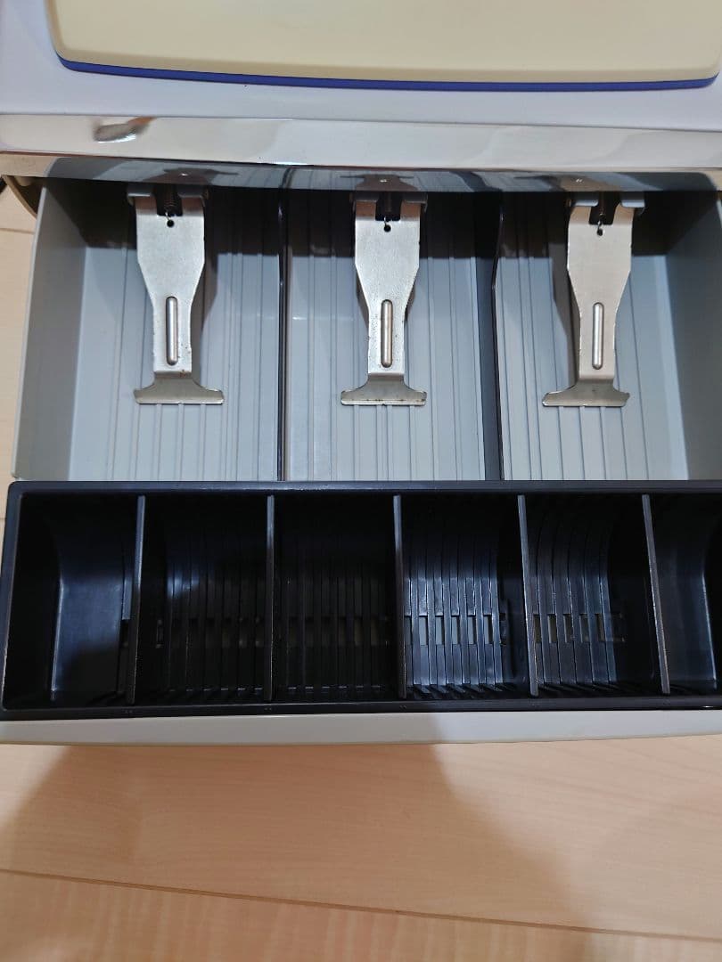 カシオ　レジスター　CASIO TE-M80 廃盤　希少ブルー