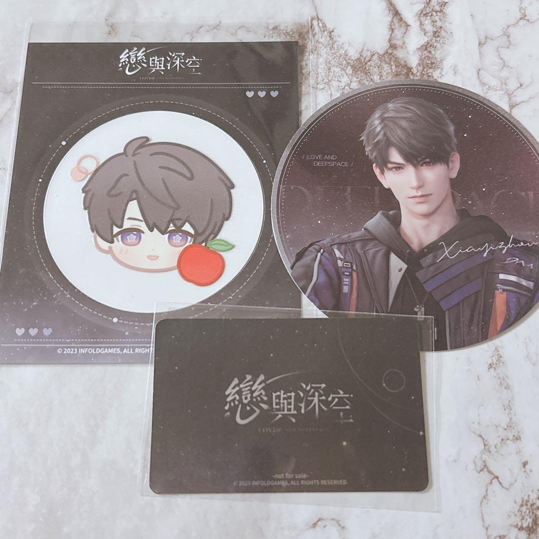 恋と深空 マヒル 台湾 ポップアップ コースター ステッカー カード