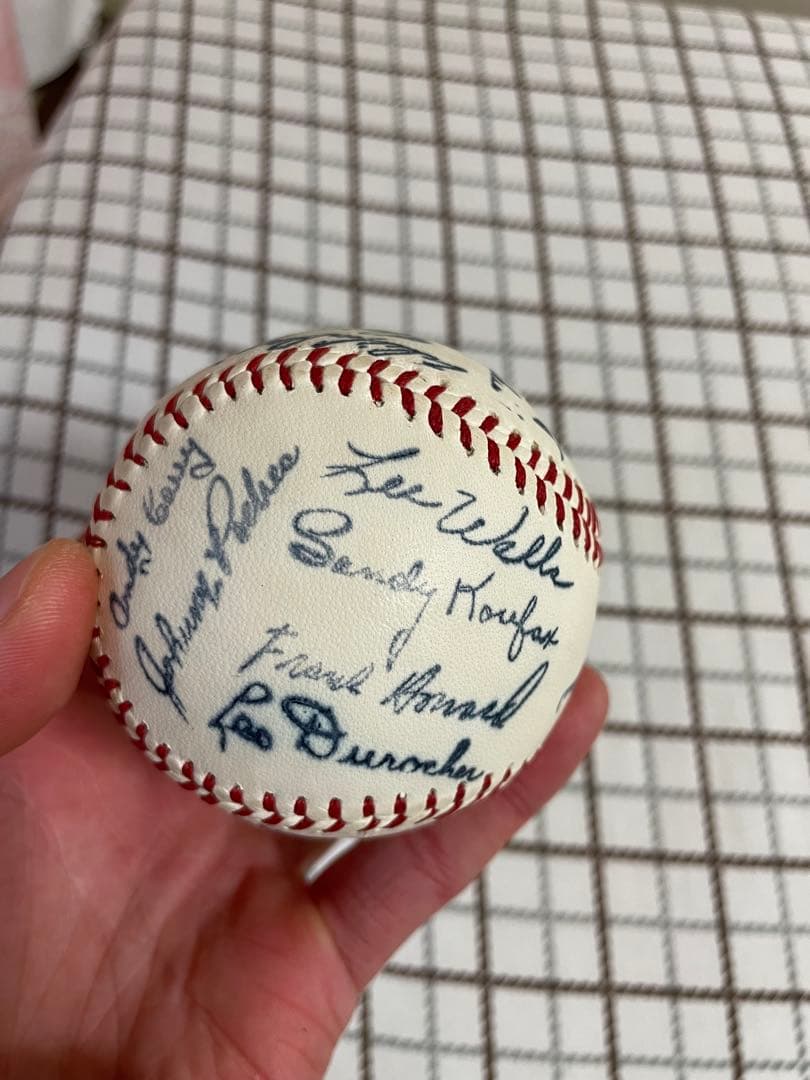 【超希少】HOF多数！ドジャース 黄金期直筆サインボール