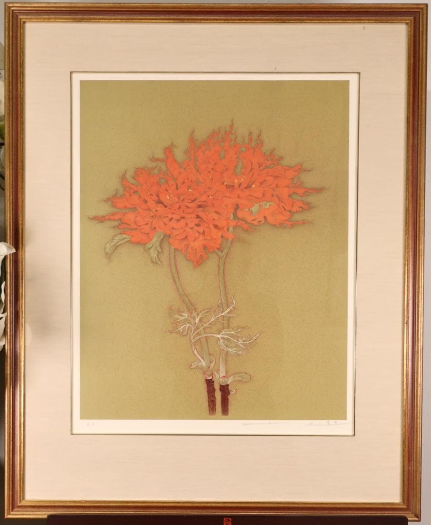 ガダラ　大野俶嵩 「 ギャラクシー 」 リトグラフ　E.A　直筆サイン