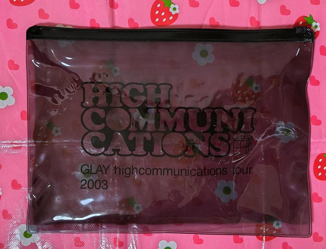 GLAY HIGHCOMMUNICATIONS TOUR 2003 OZ黒