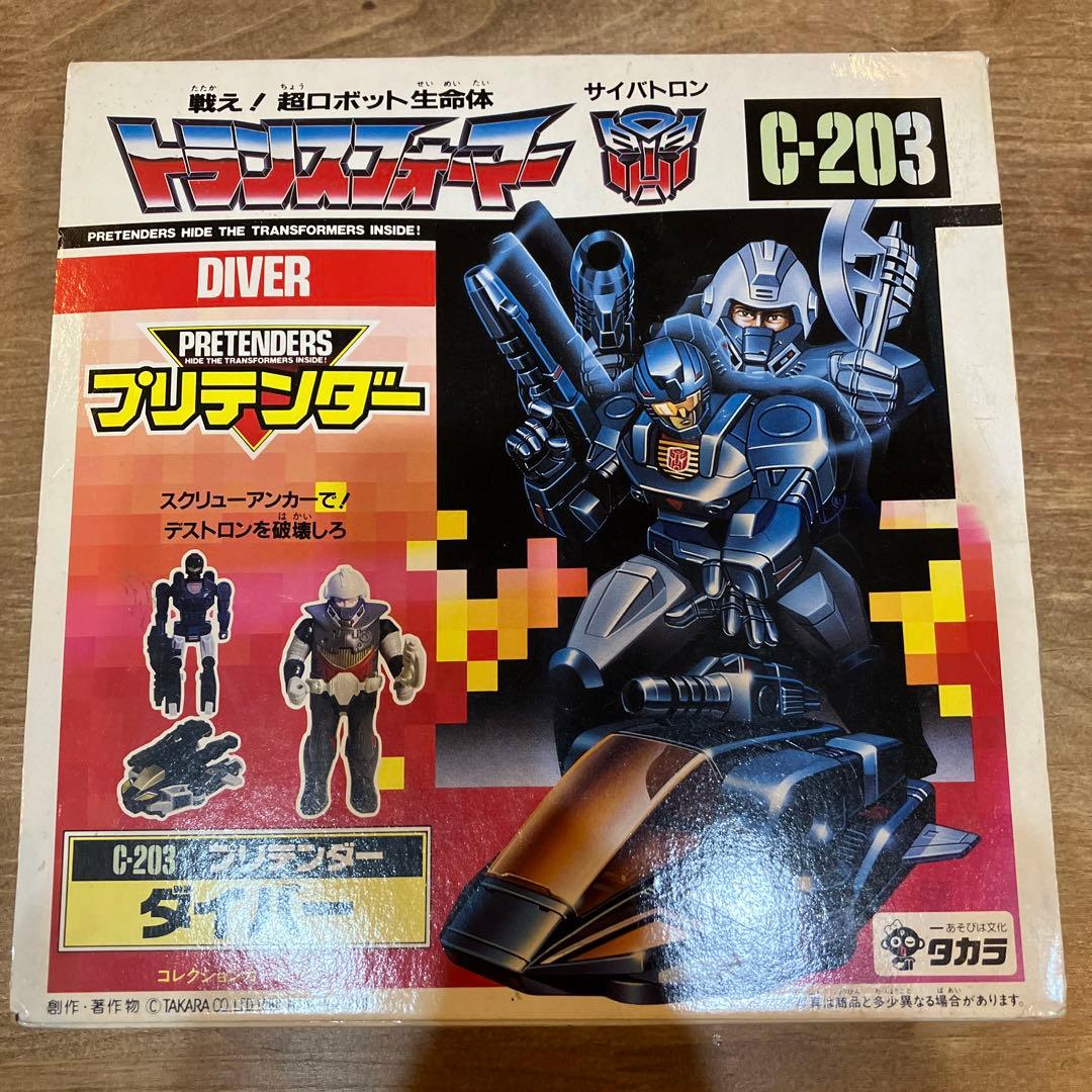 希少　廃盤　入手困難　トランスフォーマー タカラ C-203 プリテンダー