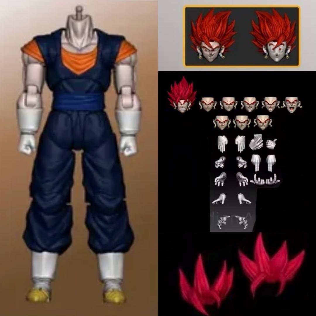 OC Toys スーパーサイヤ人ゴッドベジット