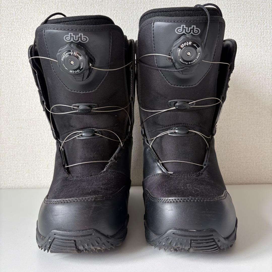 DUB ダブ　スノーボードブーツ　26cm BOAフィットシステム　黒　ブラック