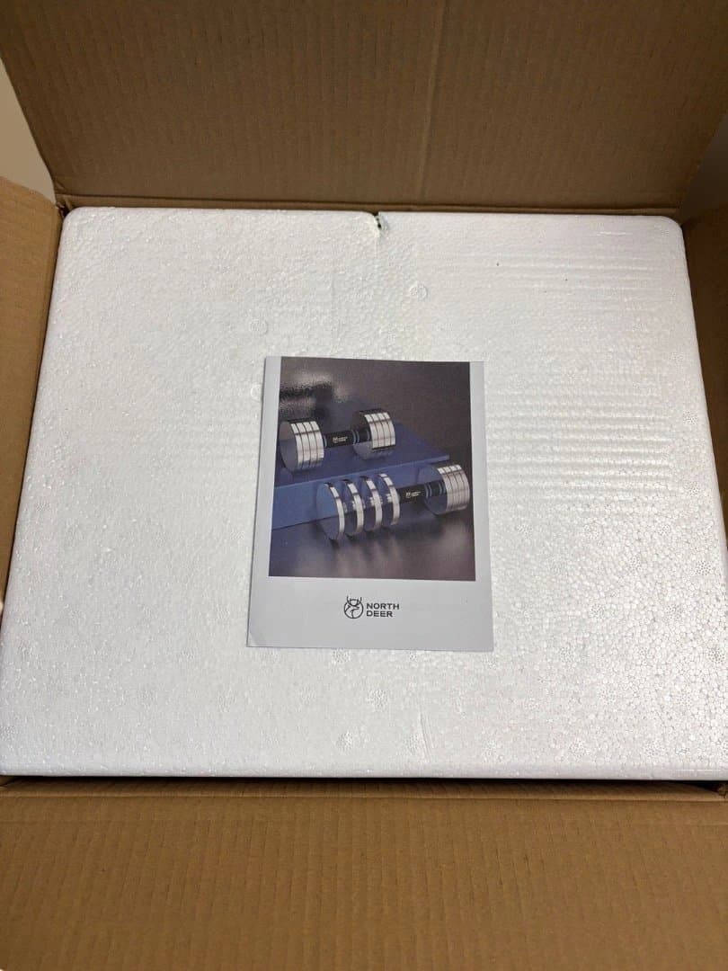 NORTHDEER 第二世代・可変式ダンベル ブラック バーベルバー付き