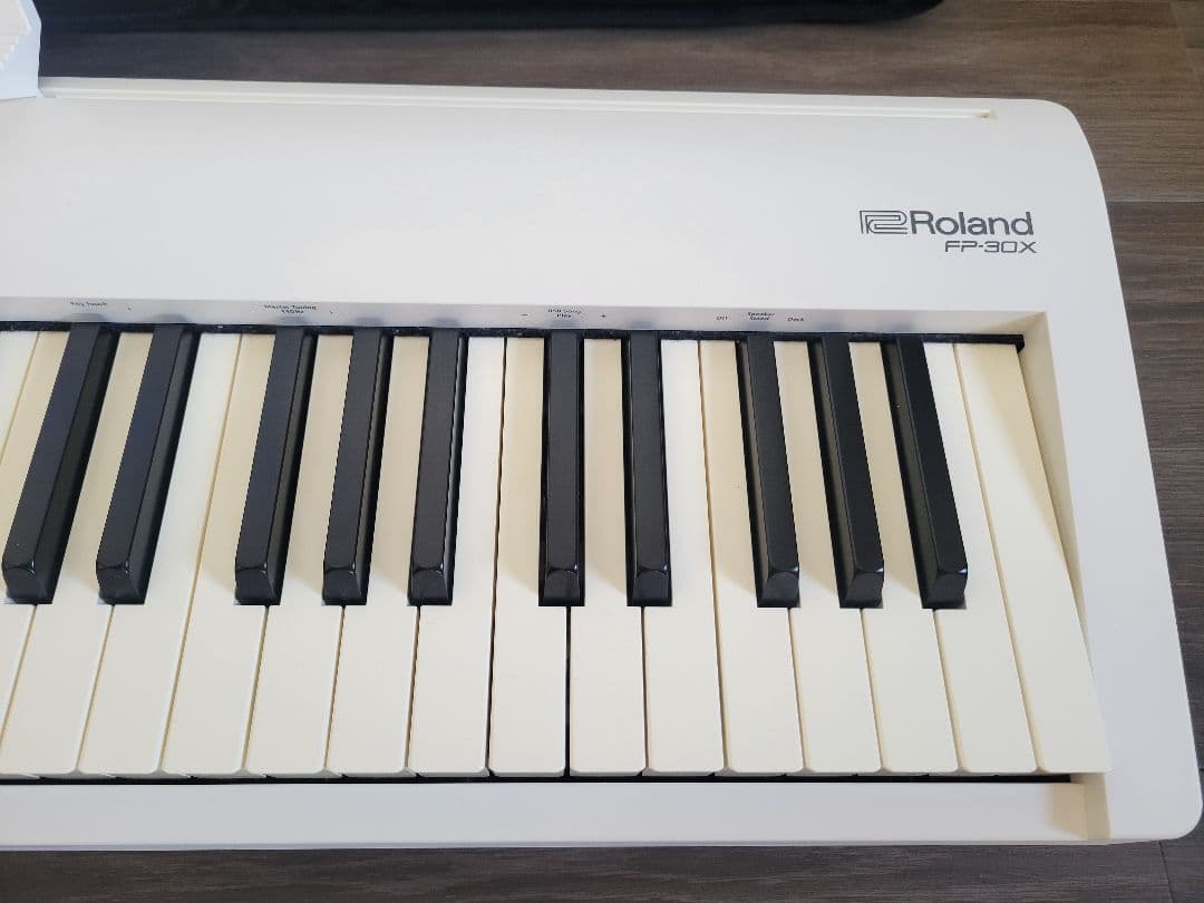 Roland FP-30X-WH 電子ピアノ CB-B88V2 専用ケース付