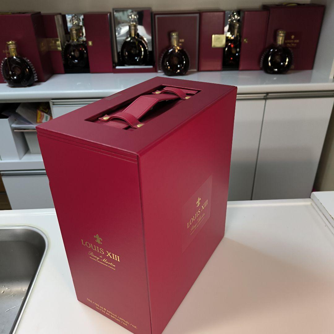 レミーマルタン　ルイ13世 観音開き、専用箱、外箱、冊子、替え栓付きセット