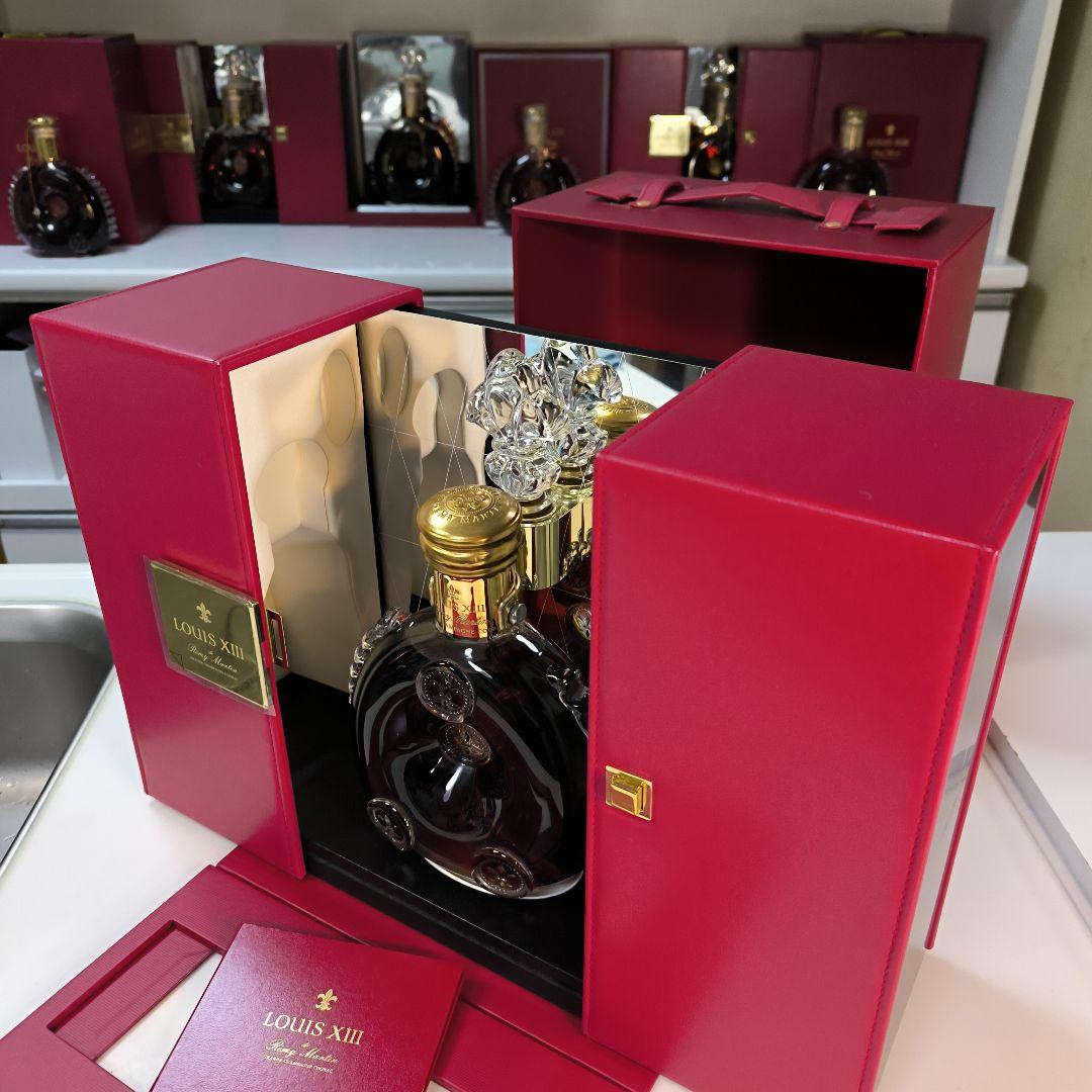 レミーマルタン　ルイ13世 観音開き、専用箱、外箱、冊子、替え栓付きセット