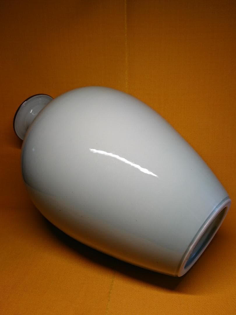 美品　花瓶　壺　青磁　骨董　置物　インテリア　工芸品　美術品　A3150