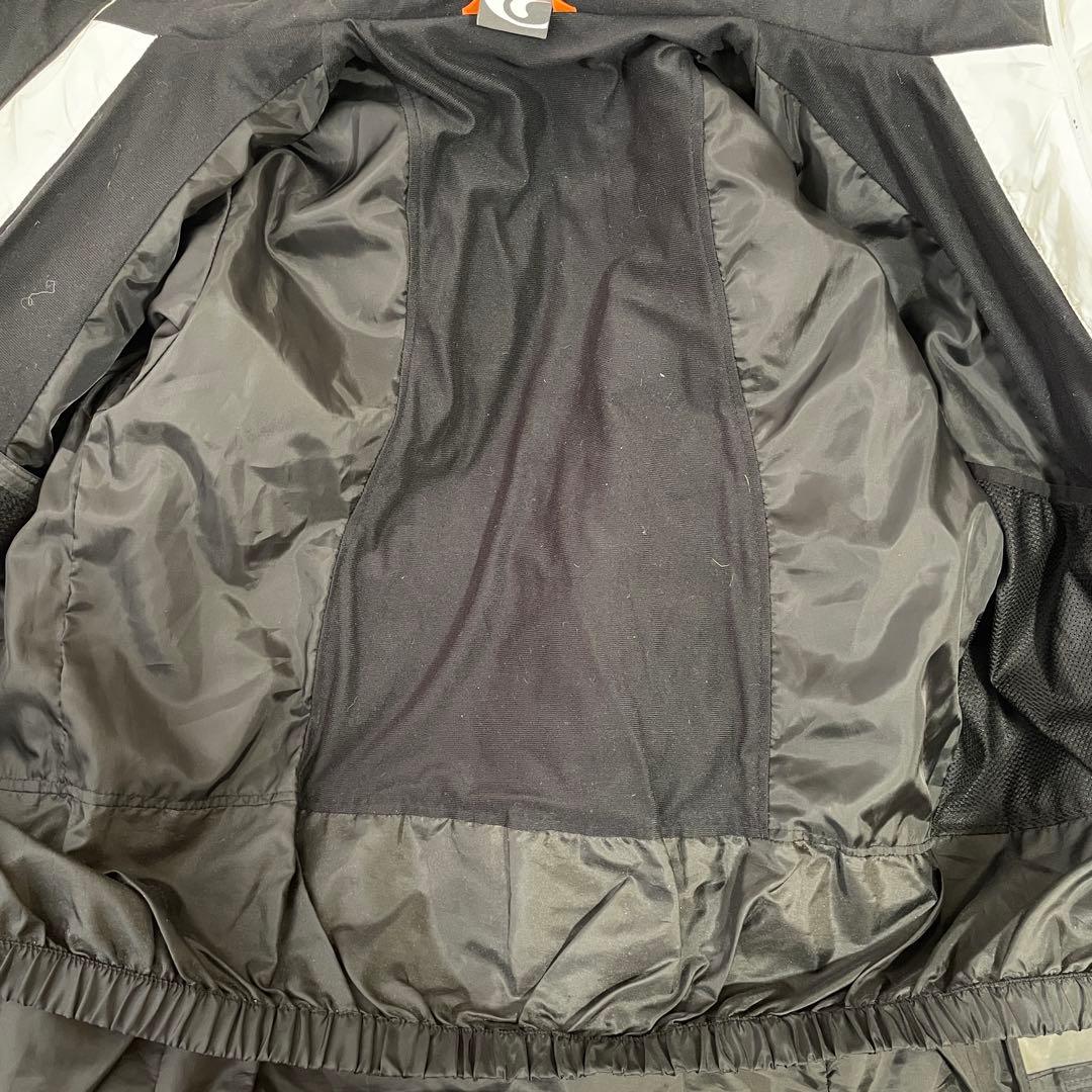 salomonサロモンスキーウェアスノーボードジャケットダウン中綿パーカー白希少