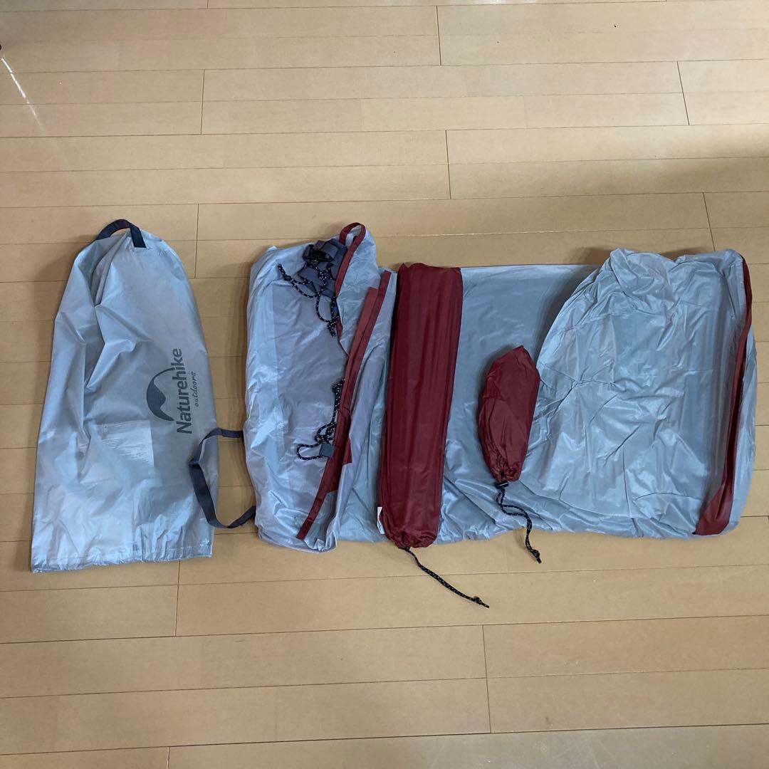 Naturehike Hiby3 2〜3人用テント 未使用品　ホワイトグレー
