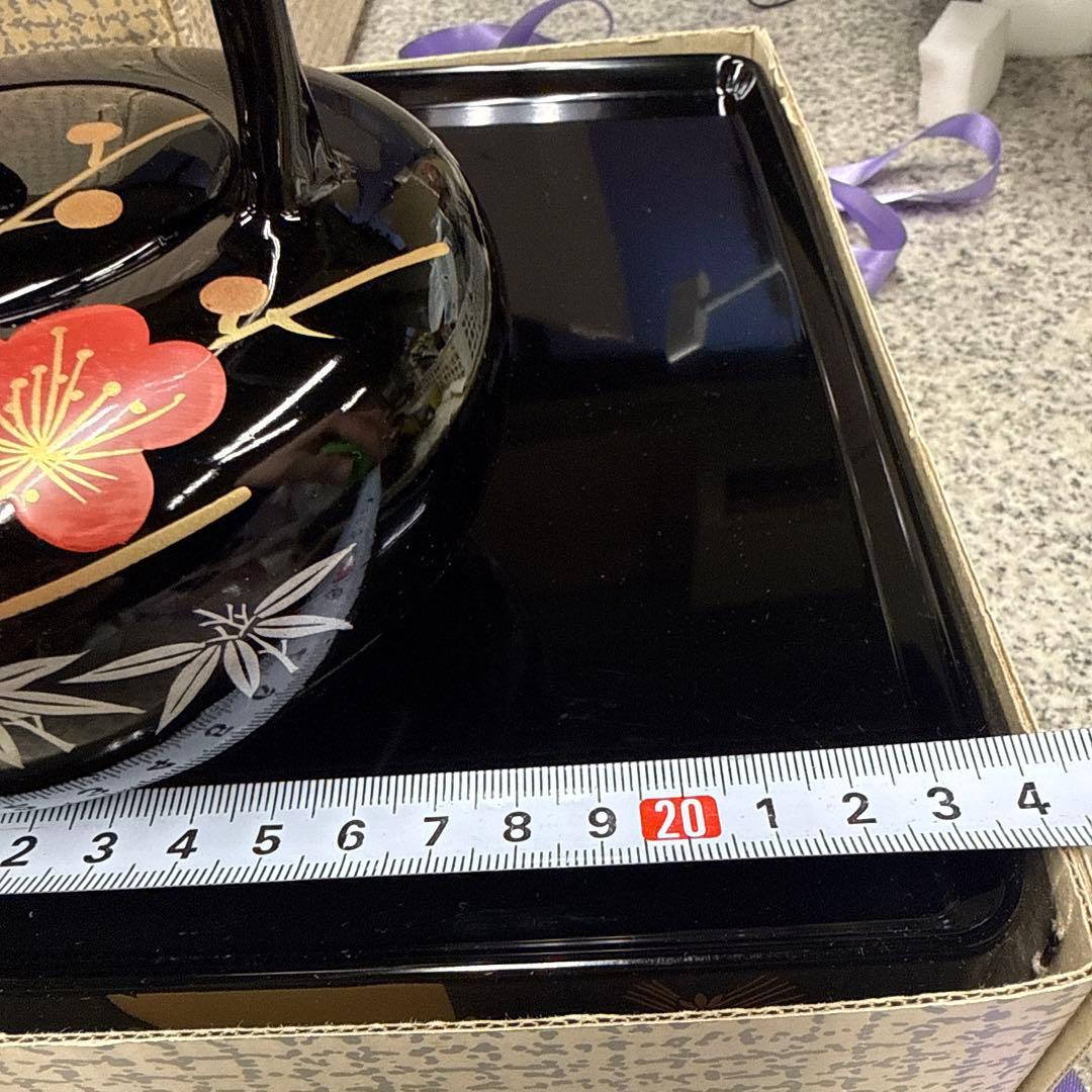 会津塗 漆器 工芸品 重箱 屠蘇器 セット 松竹梅 インテリア 小物 格安