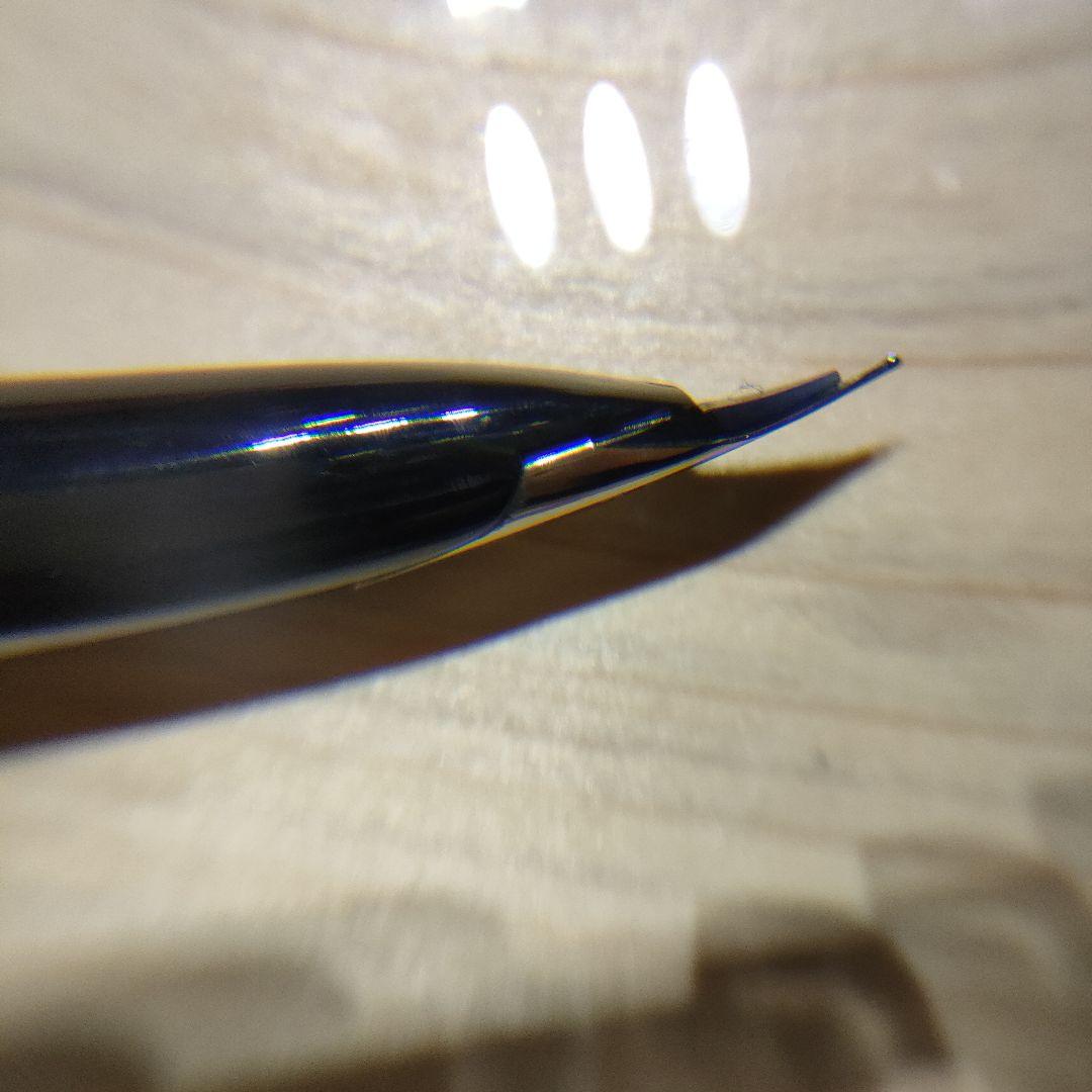 パイロット カスタム 万年筆 18K Fニブ PILOT ストライプ 蝕刻 廃番