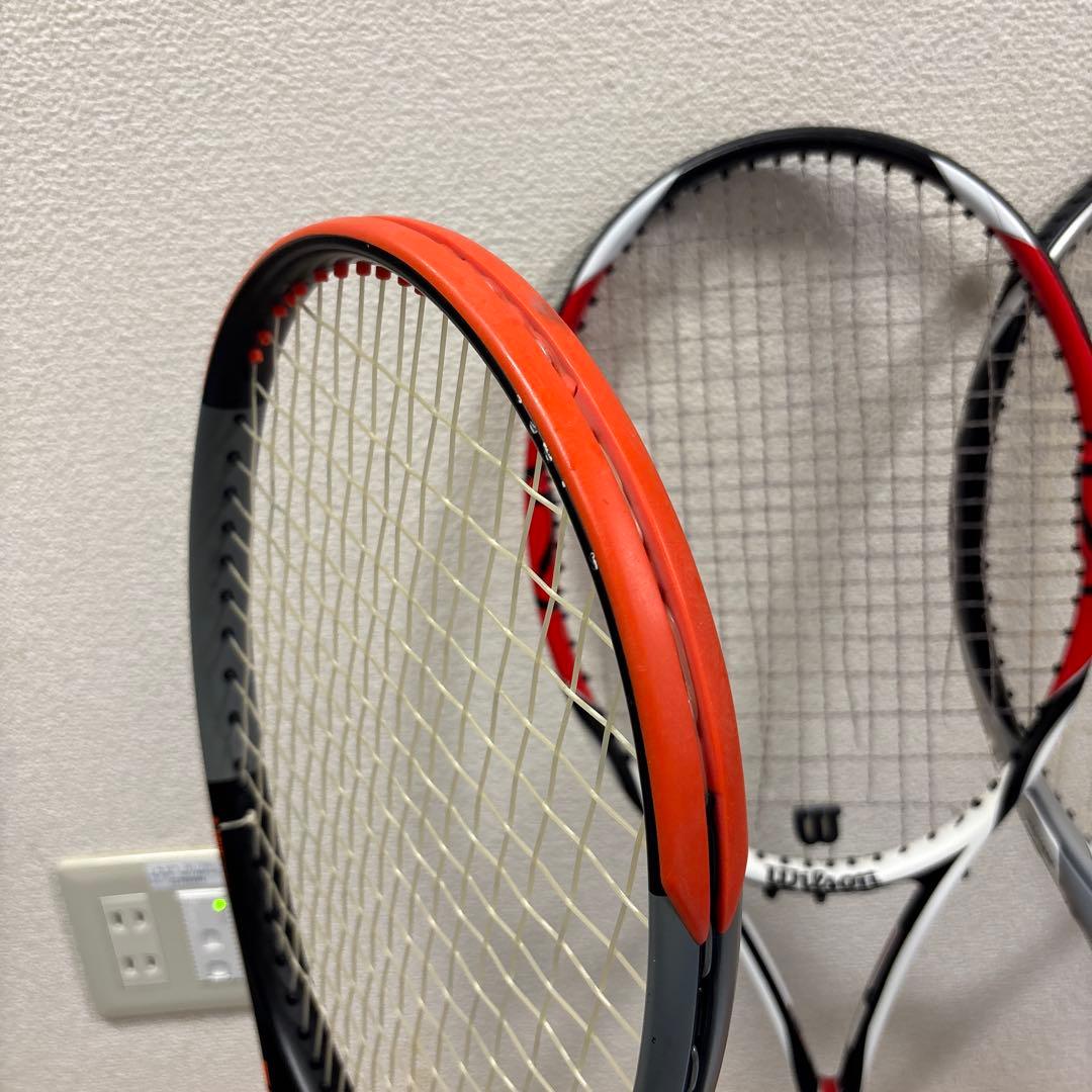 Wilson 硬式テニスラケット 3本セット