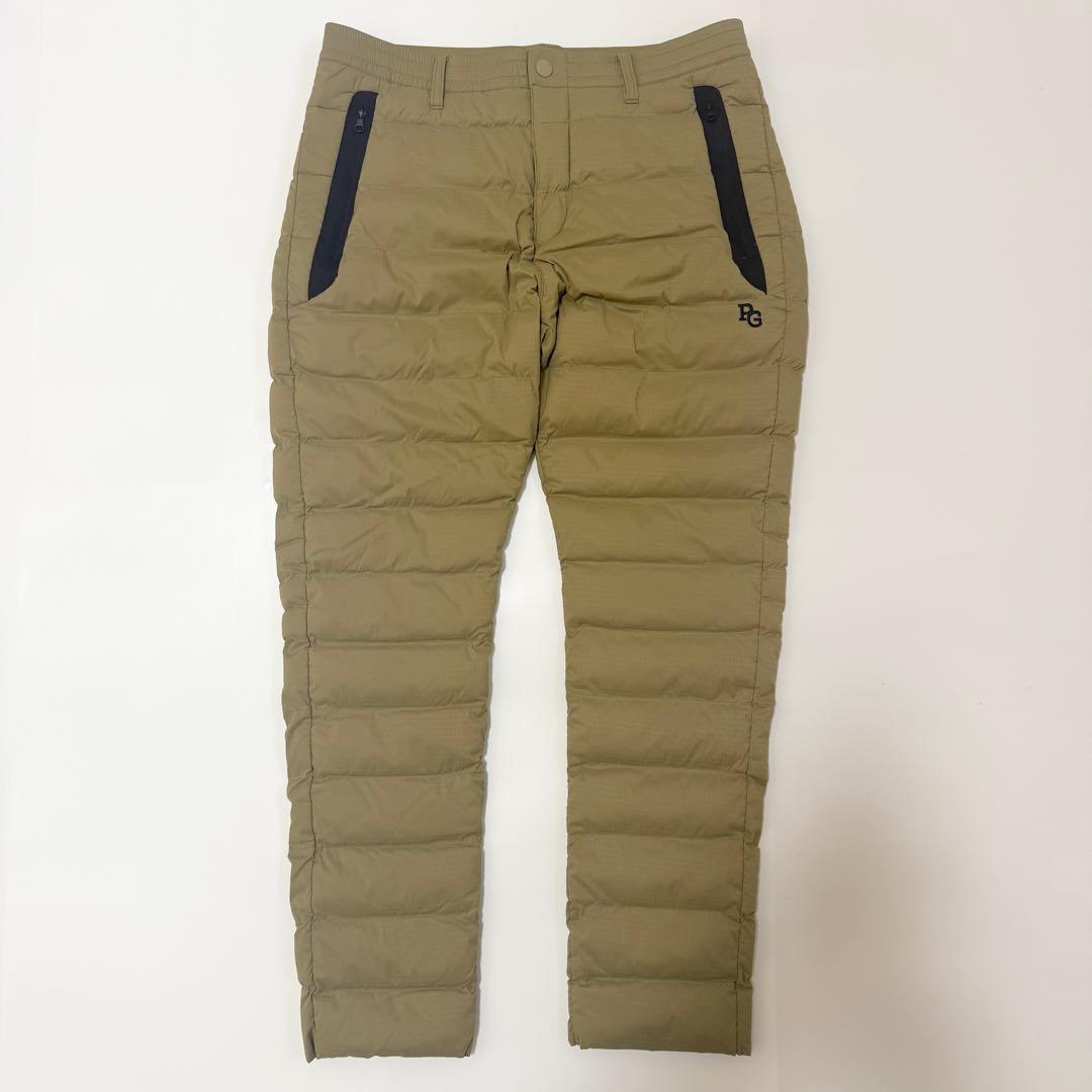 パーリーゲイツ　パンツ　中綿　ストレッチ　ベージュ　防寒　サイズ6　メンズ