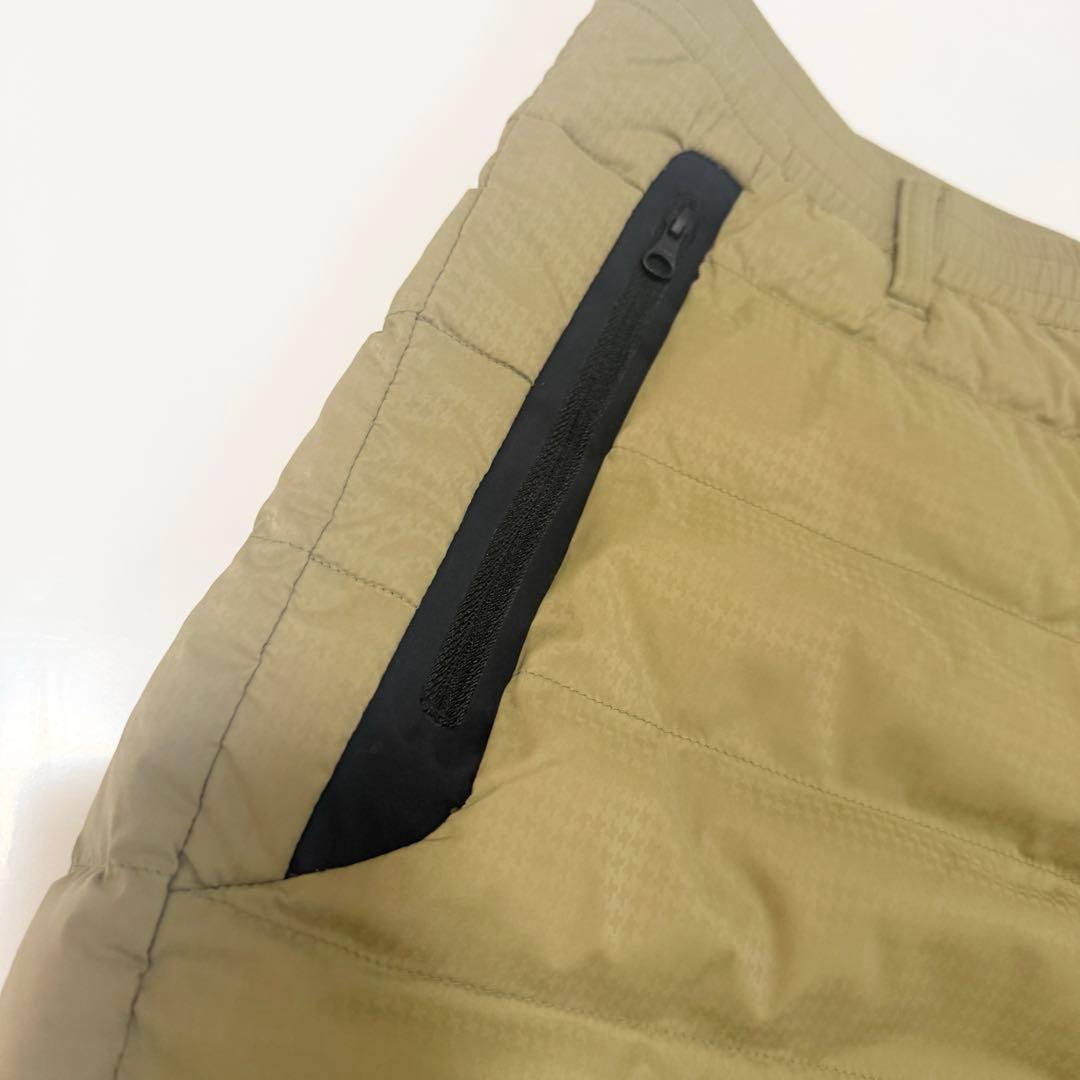 パーリーゲイツ　パンツ　中綿　ストレッチ　ベージュ　防寒　サイズ6　メンズ