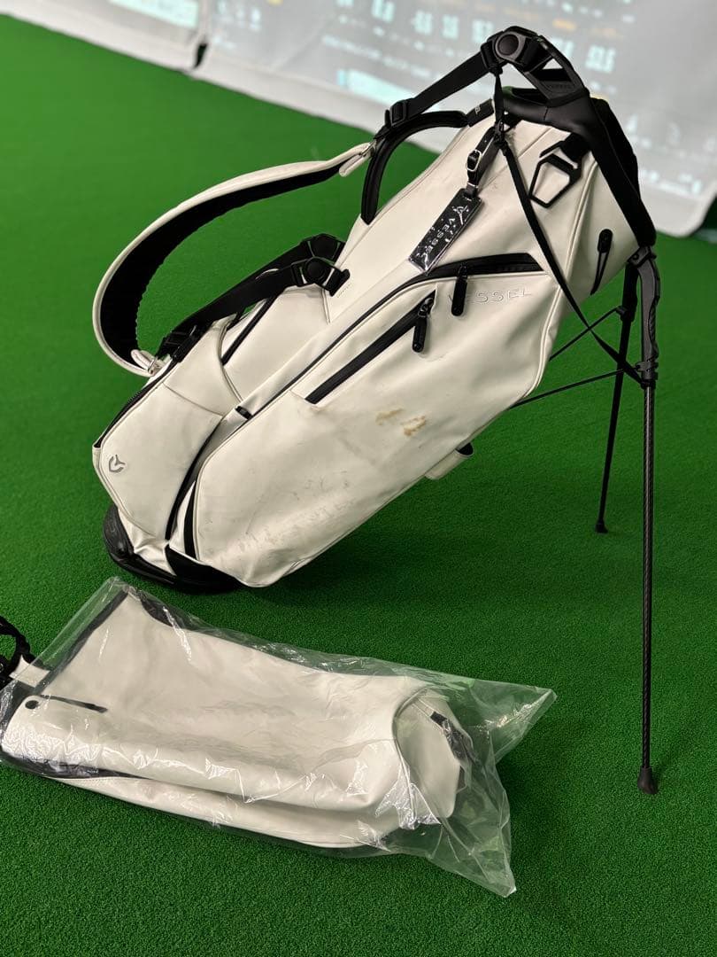 Vessel キャディバッグ ホワイト