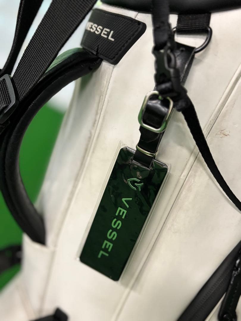 Vessel キャディバッグ ホワイト