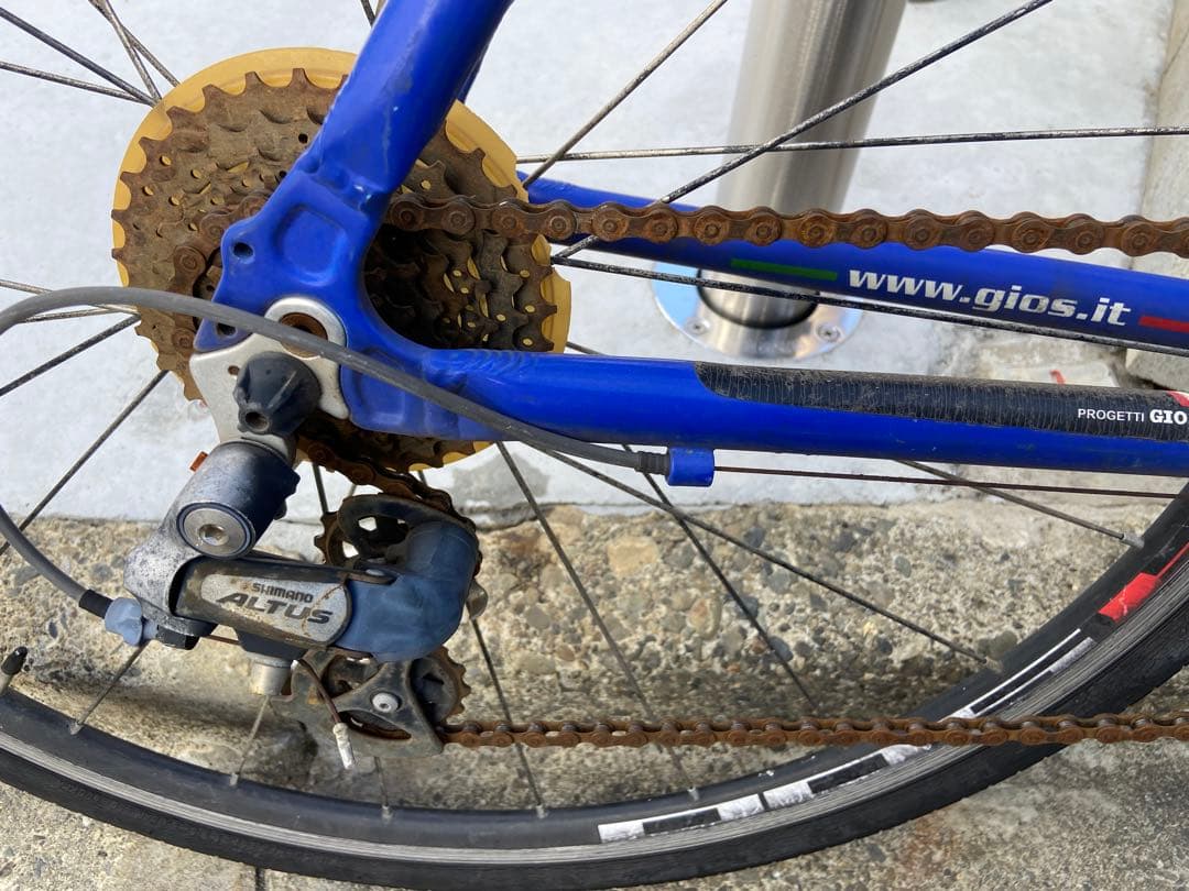 GIOS MISTRAL クロスバイク 青