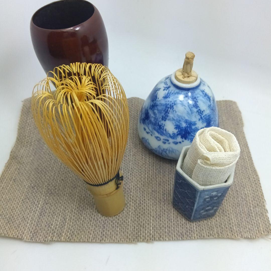 茶道具・茶箱10点セット、美品