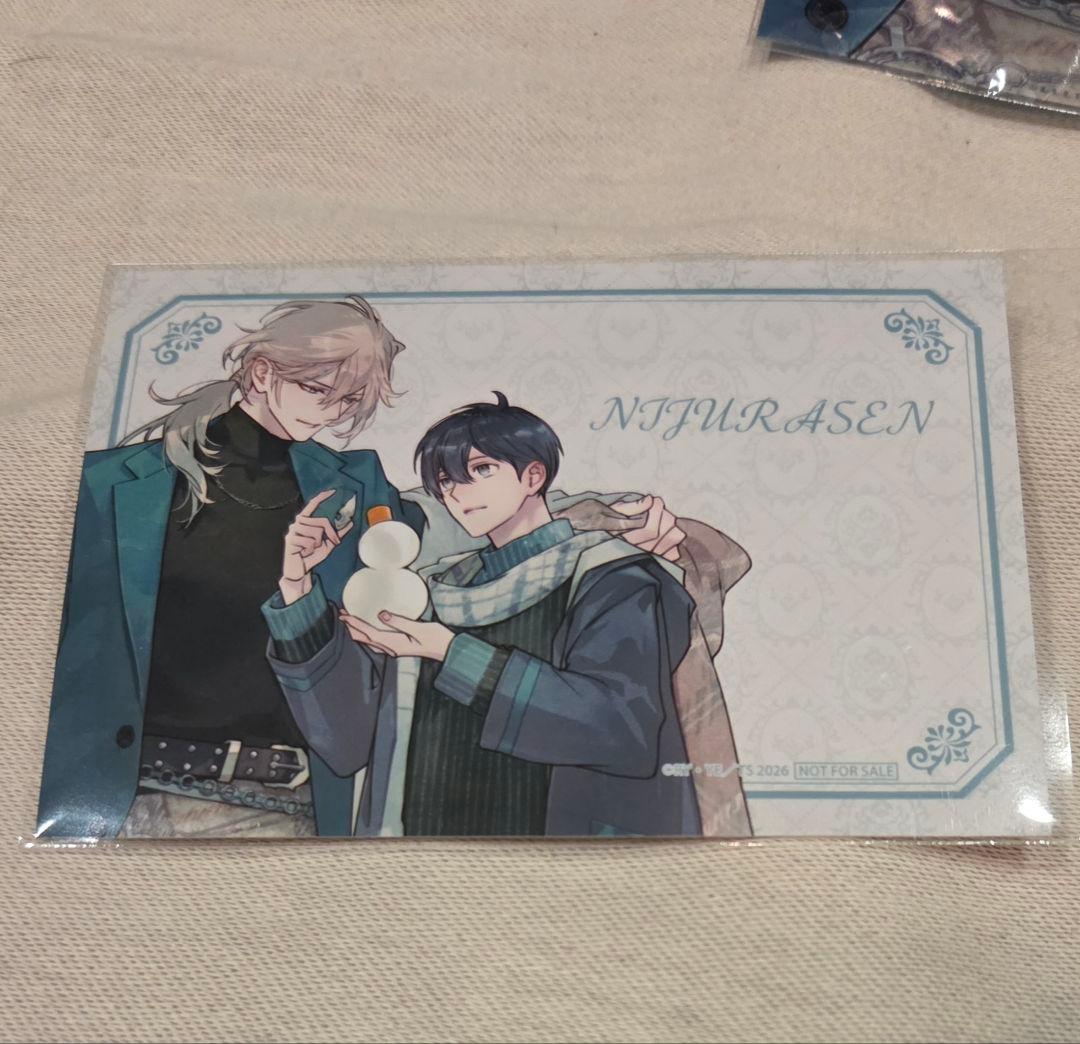 創刊30周年記念 Charaレーベル展 特典　コースター　二重螺旋