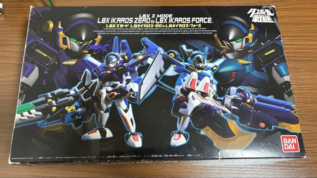 BANDAI LBX イカロスゼロ　イカロスフォース　Zモード