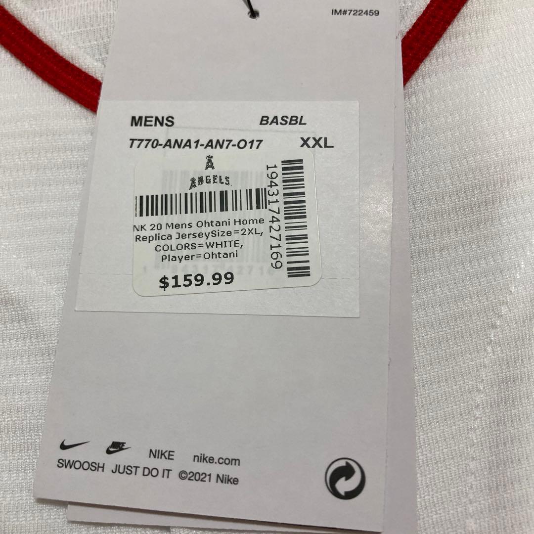 新品 大谷翔平 エンジェルスユニホーム レプリカユニフォーム ナイキ