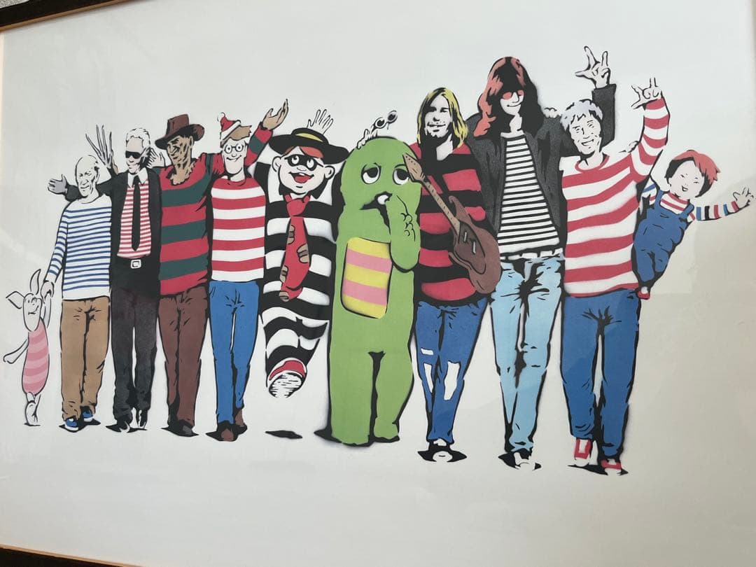 kurry NO BORDER 11 MEN ポスター アート