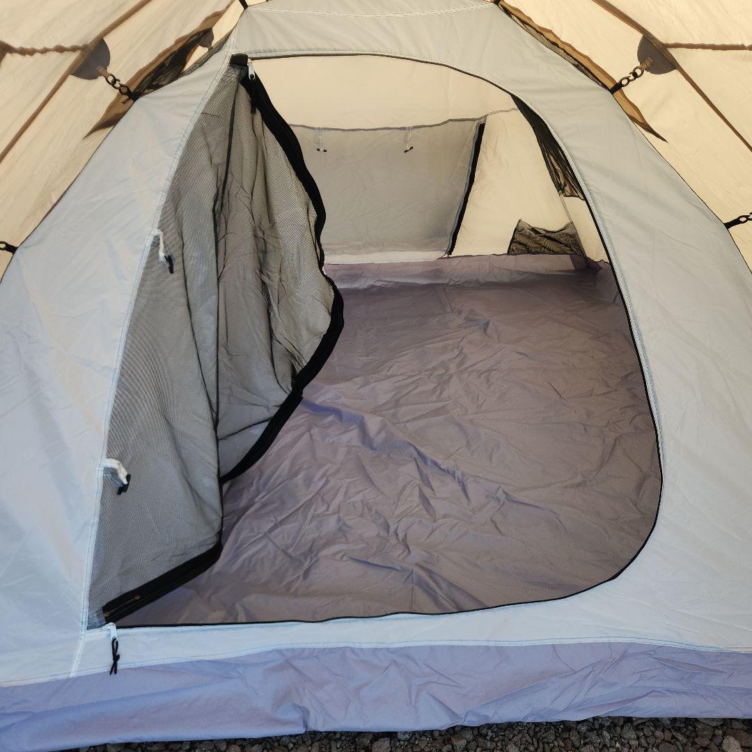DOD ライダーズタンデムテント　タンカラー　試し張りのみ