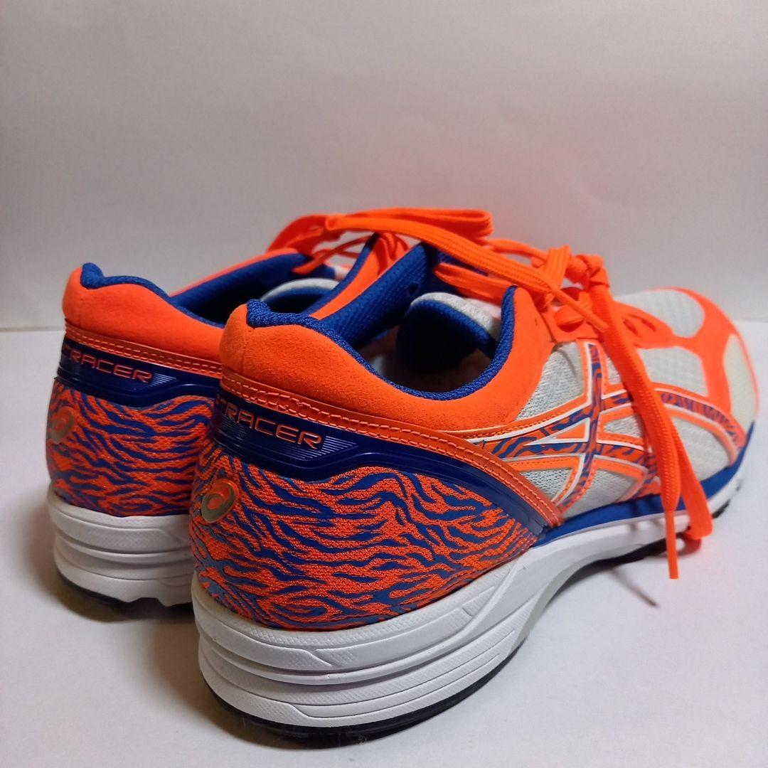 (未使用品) アシックス ヒートレーサー オレンジ 27cm