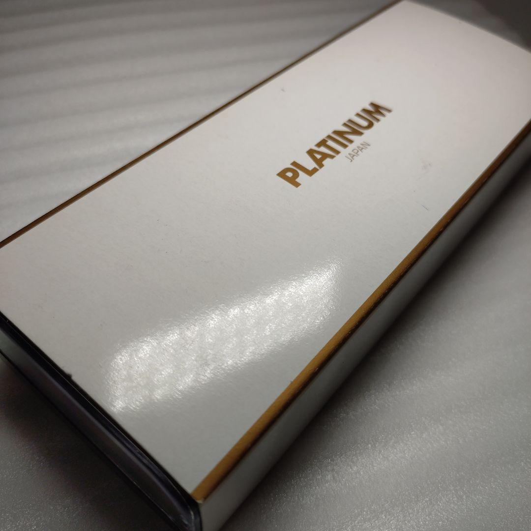 廃盤 レトロ 旧型 プラチナ万年筆 万年筆 スケルトン 中細