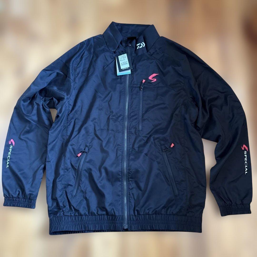 未使用　ダイワ　DJ-3022 スペシャル ウィンドジャケット ブラック L