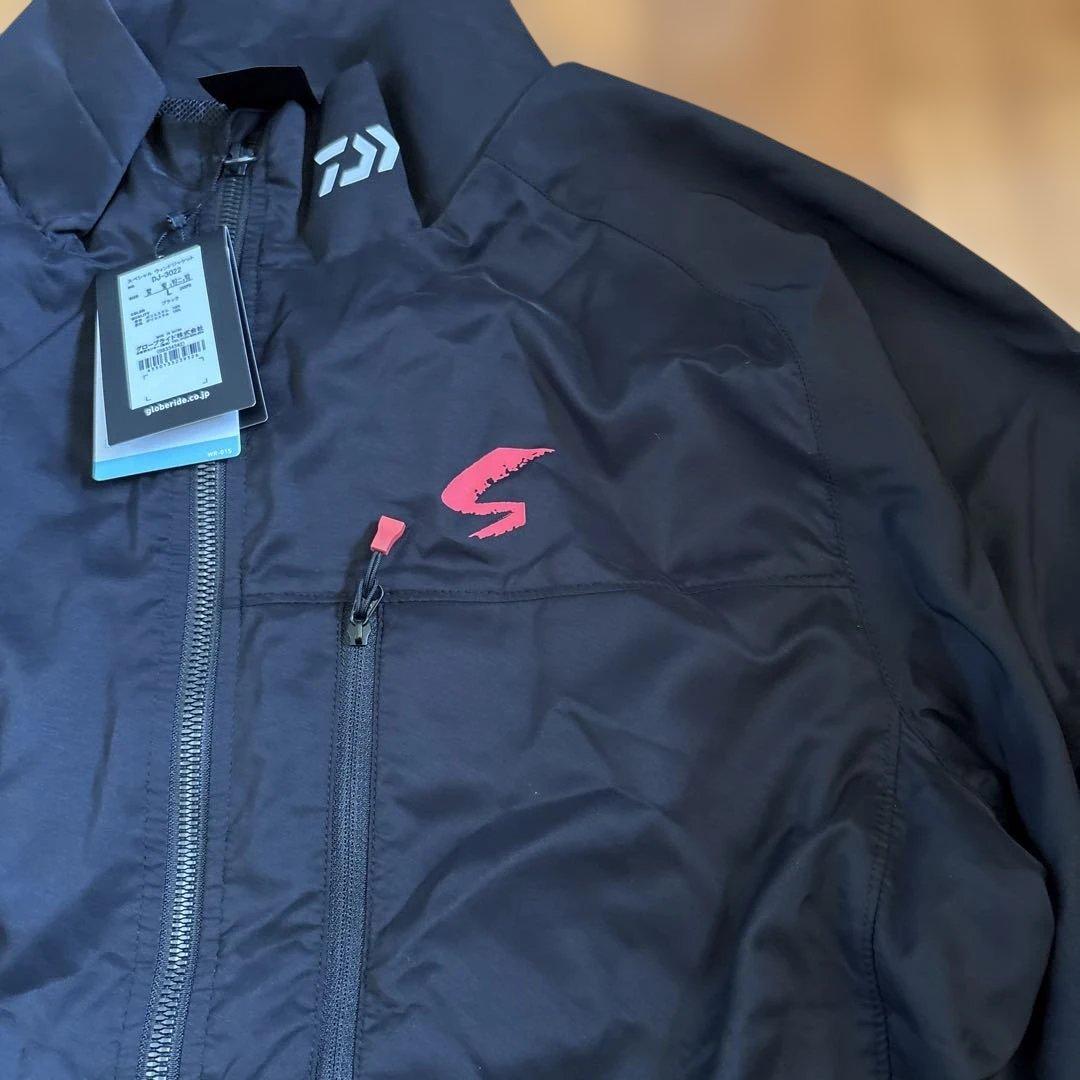 未使用　ダイワ　DJ-3022 スペシャル ウィンドジャケット ブラック L