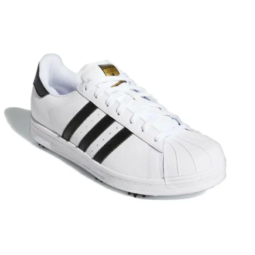 シューズ(男性用) adidas Golf 'White Black' G57857 25.0cm