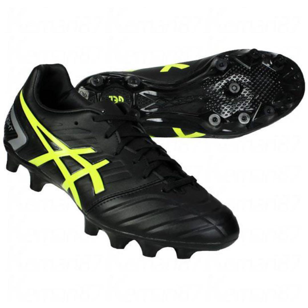 新品　asics DS LIGHT WIDE サッカー　スパイク　黒　27.5