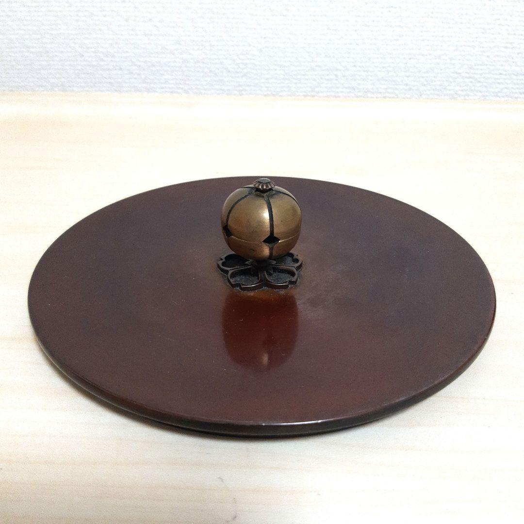 ☆鋳師 金森紹栄 霰巴久　真形釜◆共箱/茶道具/古美術/時代品☆