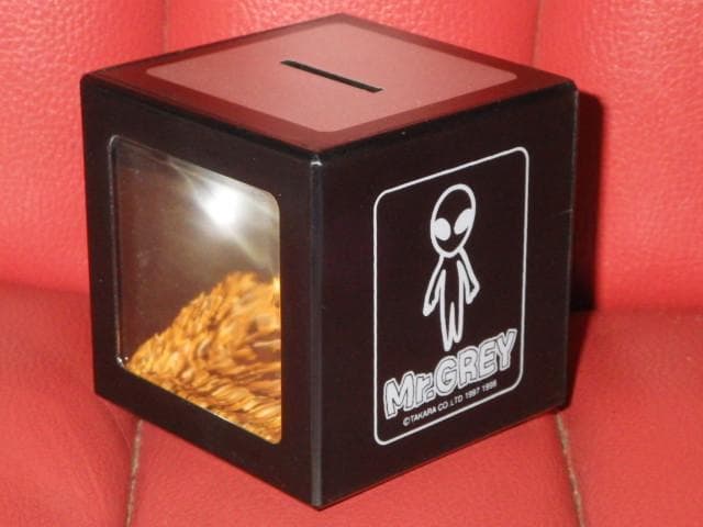 90'S★宇宙人★マジックバンク★貯金箱★ビンテージ★UFO★トリックアート