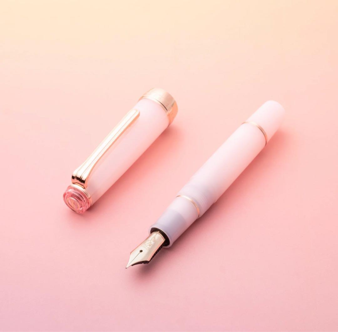 久保桜ブルームピンク・万年筆 パルム 中細 (MF)