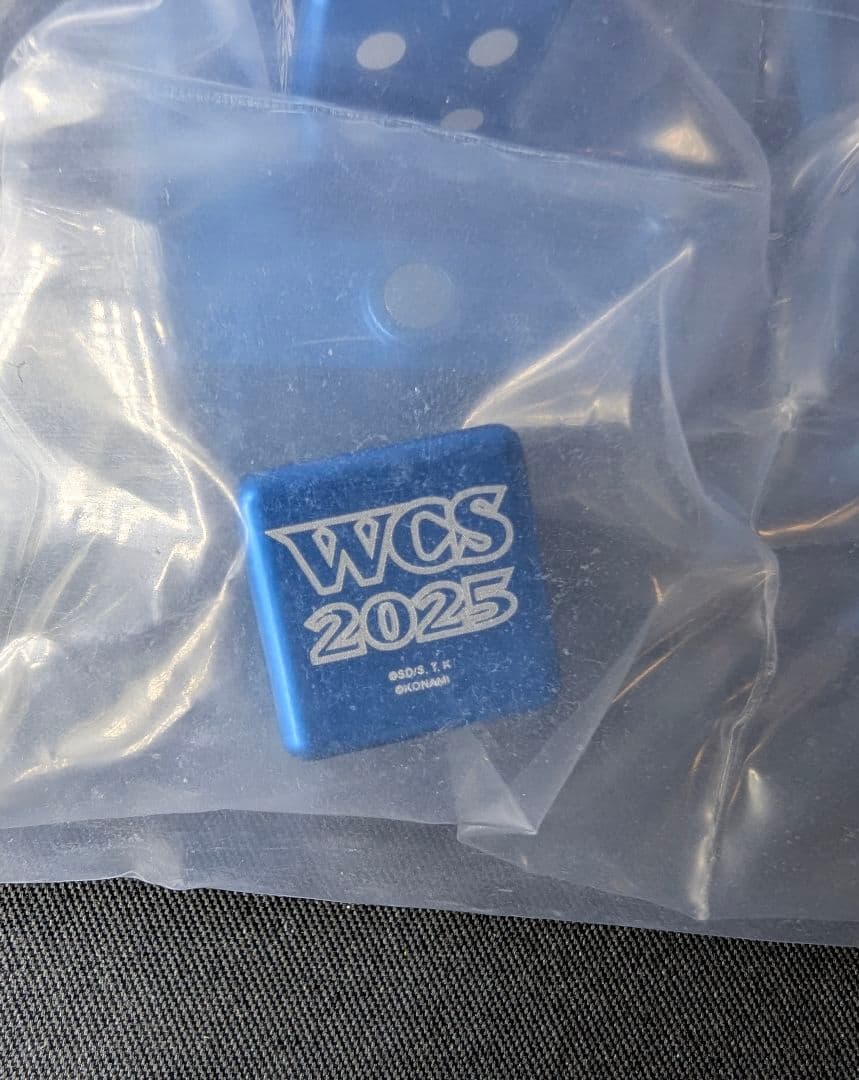 遊戯王 wcs 2025 ダイス パリ 青 メタル マグネット