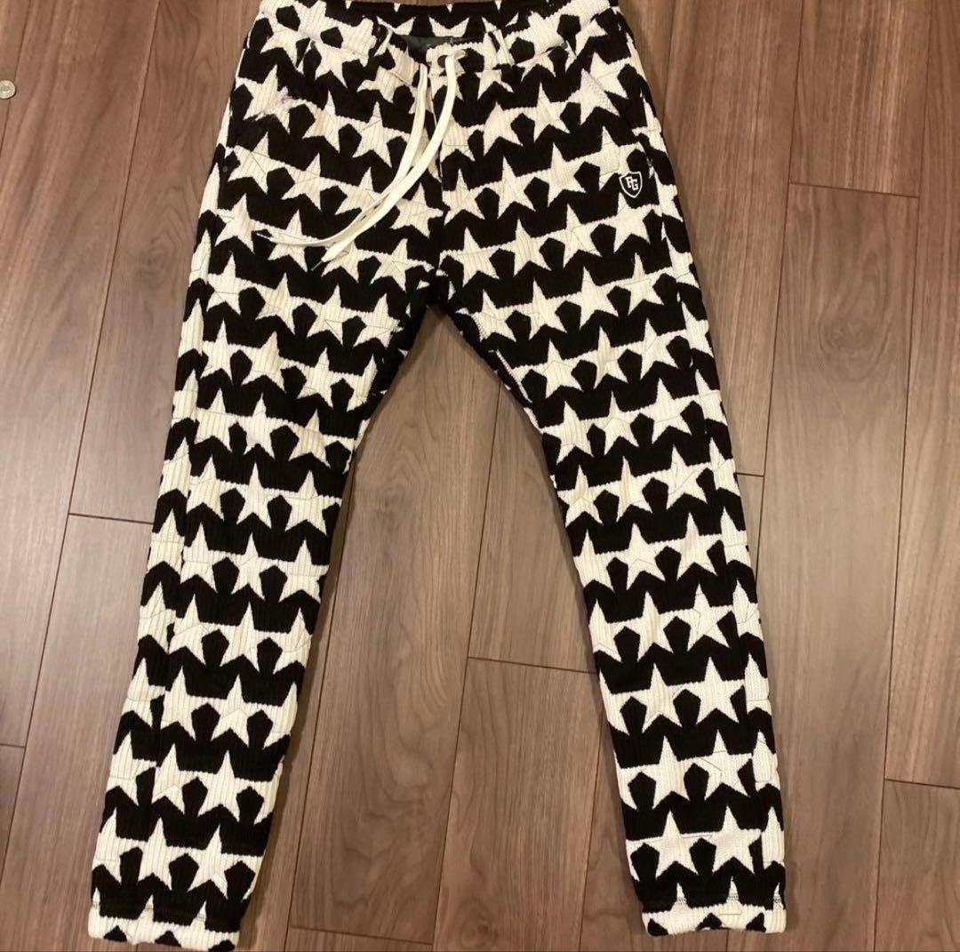 パーリーゲイツ　中綿ニットパンツ