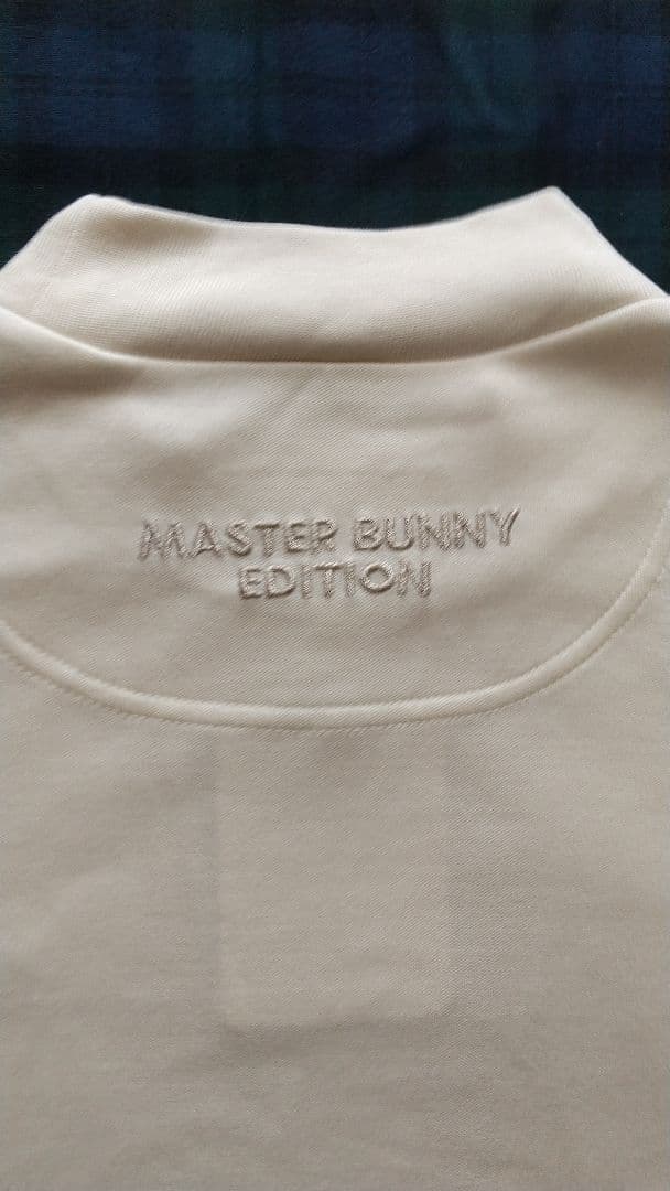 新品未使用 パーリーゲイツ マスターバニー シルク100%半袖ハイネック