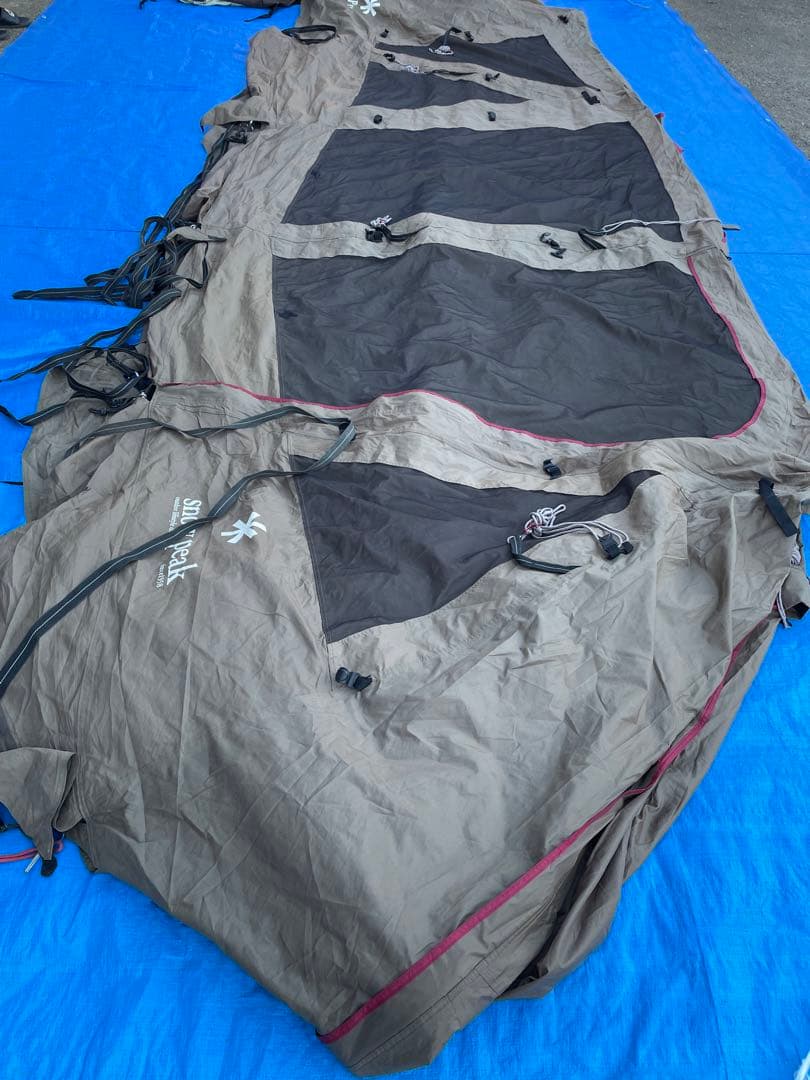 スノーピーク2ルームテント トルテュpro TP-770R