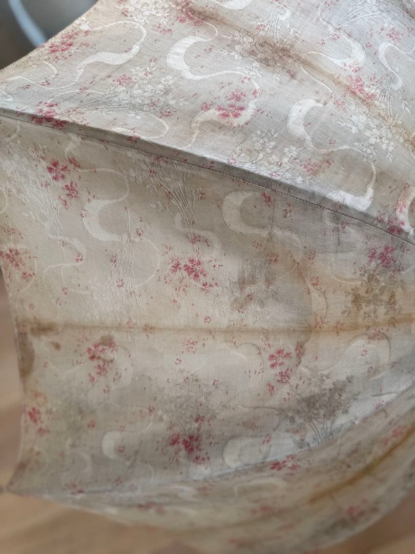 フランスアンティークヴィンテージ花柄日傘