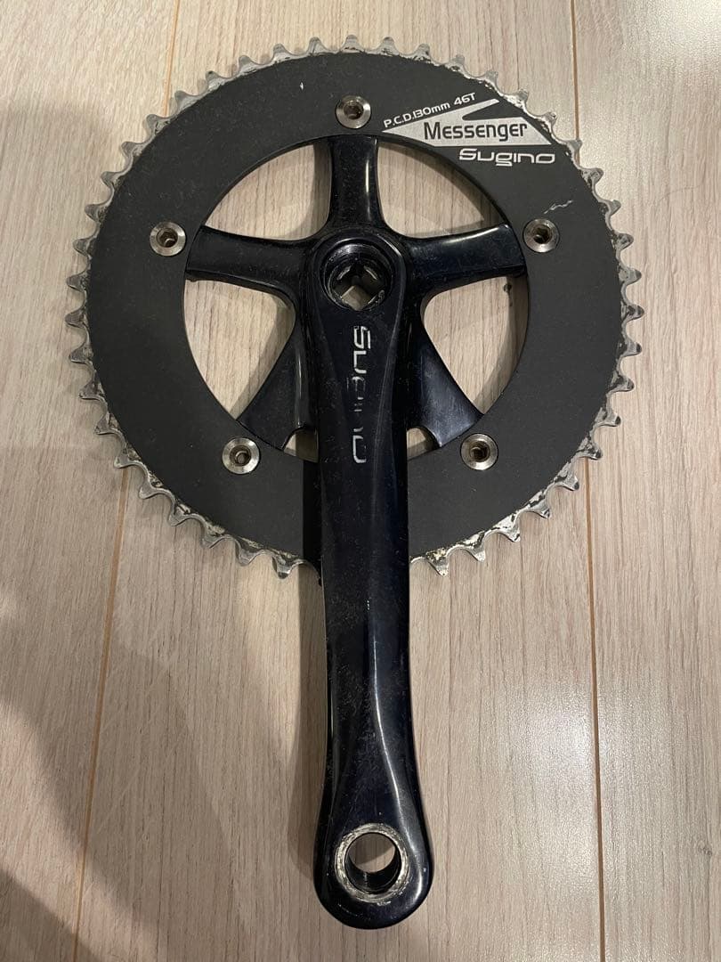 Sugino Messenger RD2クランクセット 46T 165mm