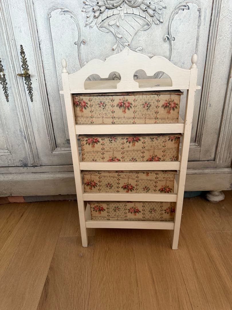 フランスアンティークレア木枠付きドゥロワー抽斗画像追加しました